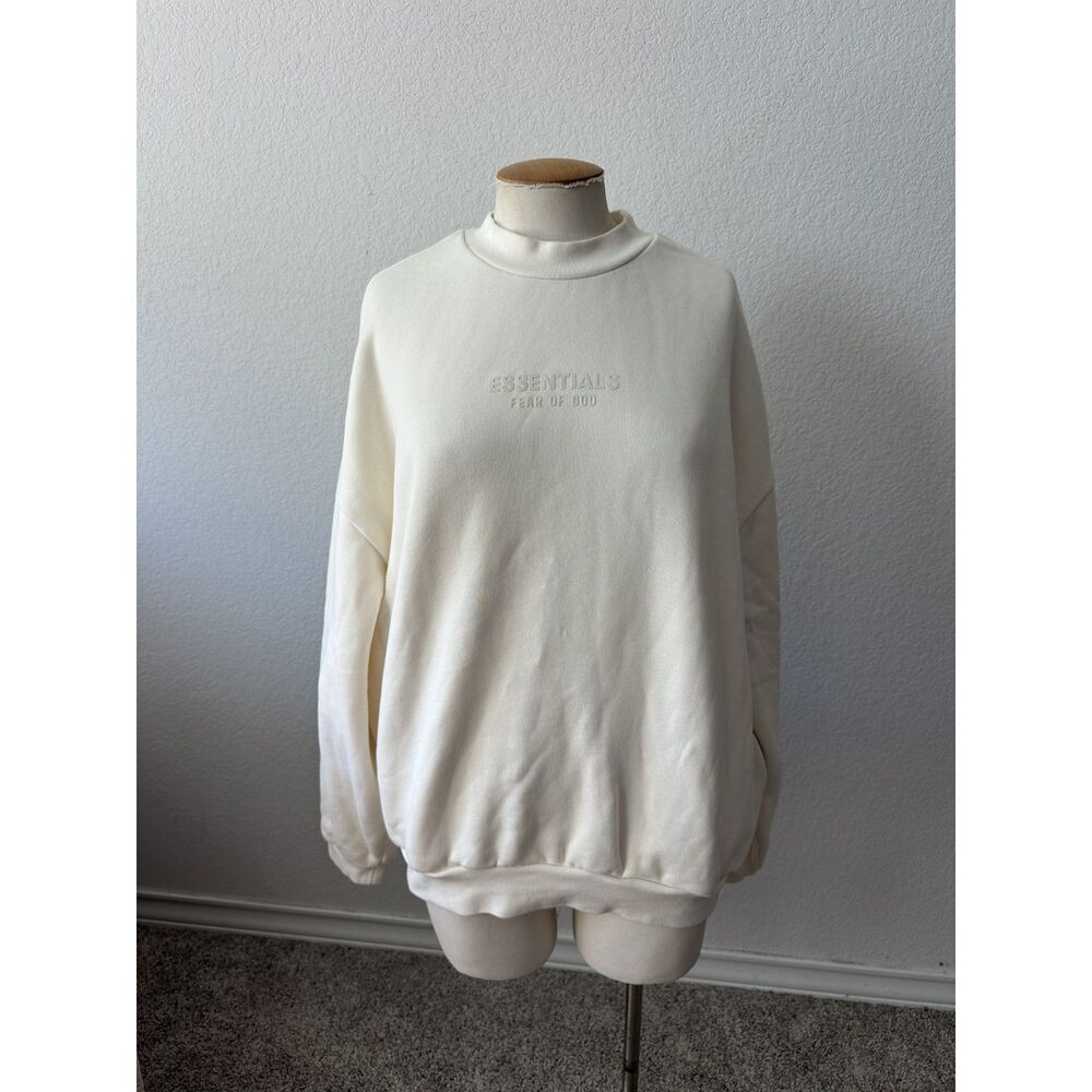 Essentials - Fear of God  Graphic Print Crew Neck Sweatshirt